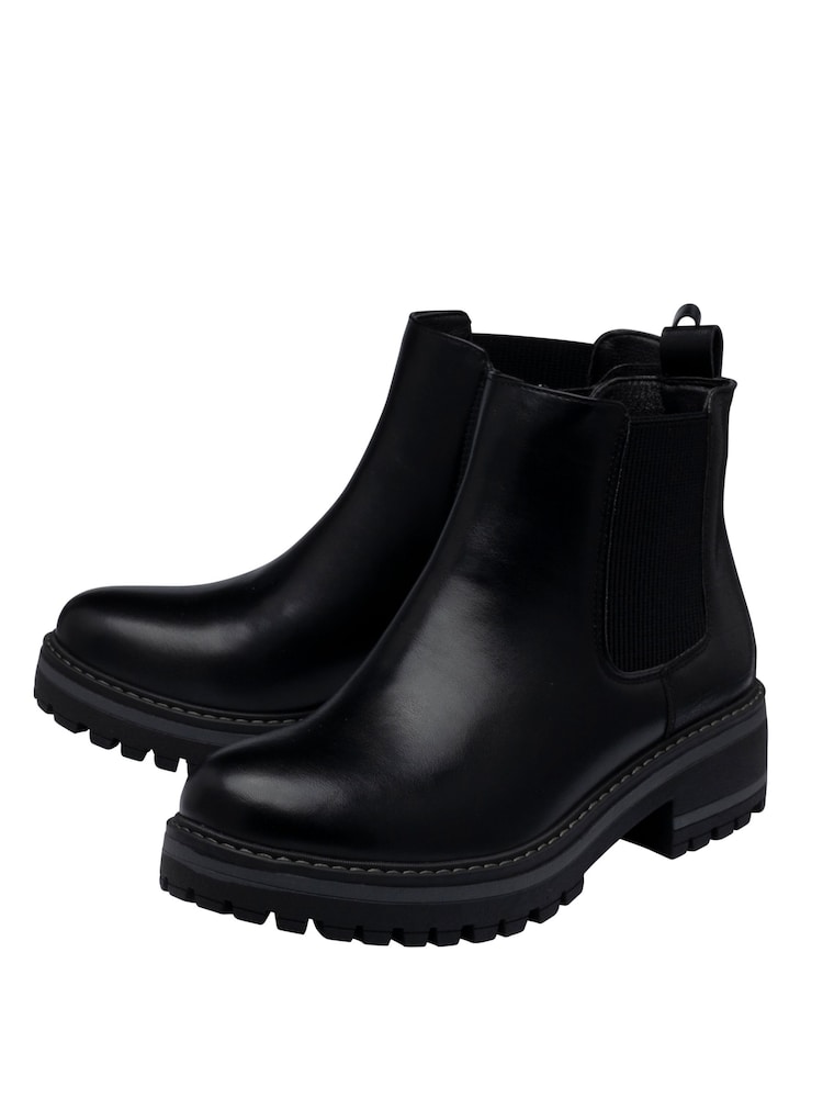 Lotus Black Ankle Boots - Image 2 of 4 Lotus Black Ankle Boots - Image 2 of 4