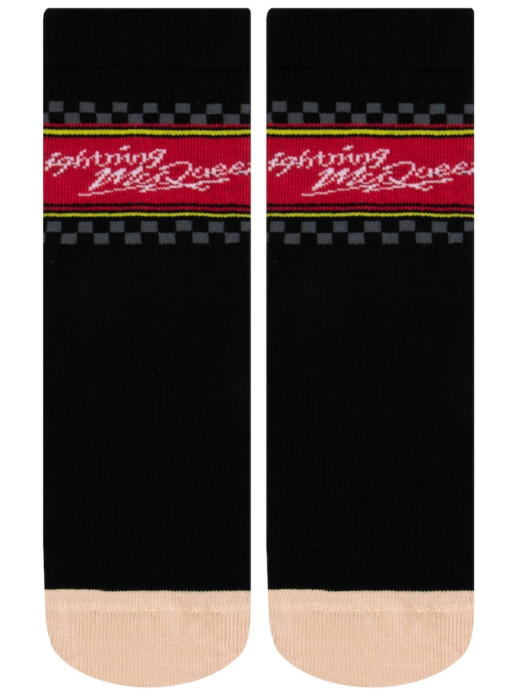 Character Red Disney Cars Socks 3 Pack - Image 2 of 5 Character Red Disney Cars Socks 3 Pack - Image 2 of 5