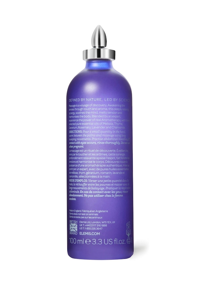 ELEMIS De-Stress Massage Oil 100ml - Image 2 of 2