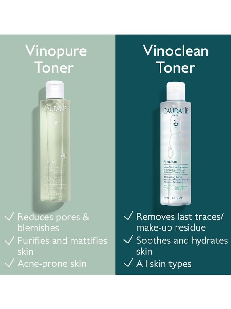 Caudalie Vinoclean Moisturising Toner 400ml - Image 3 of 3