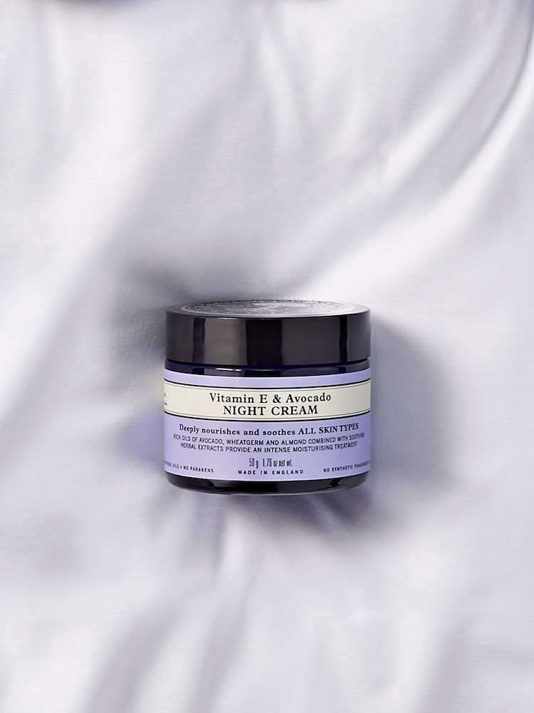 Neals Yard Remedies Vitamin E & Avocado Night Cream 50g - Image 2 of 3