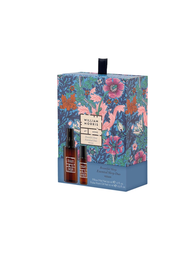 William Morris At Home Beautiful Sleep Essential Duo Gift Set (Pillow Mist 50ml & 10ml Pulse Point Oil) - Image 5 of 5