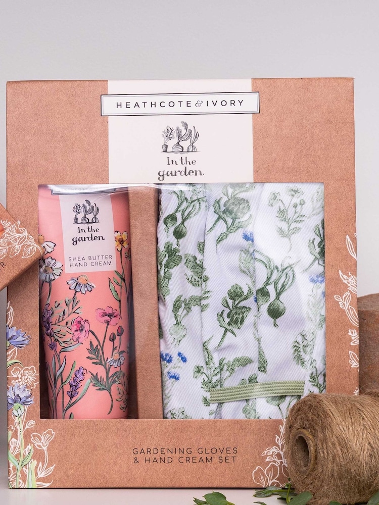 Heathcote & Ivory In The Garden Gardening Gloves and Hand Cream Gift Set - Image 2 of 5