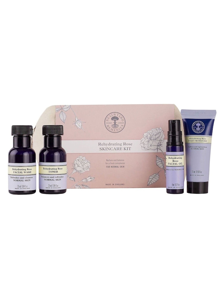 Neals Yard Remedies Rehydrating Rose Skincare Kit - Image 1 of 1