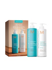 Moroccanoil Moisture Repair Shampoo and Conditioner Duo 500ml (Worth £75) - Image 1 of 2