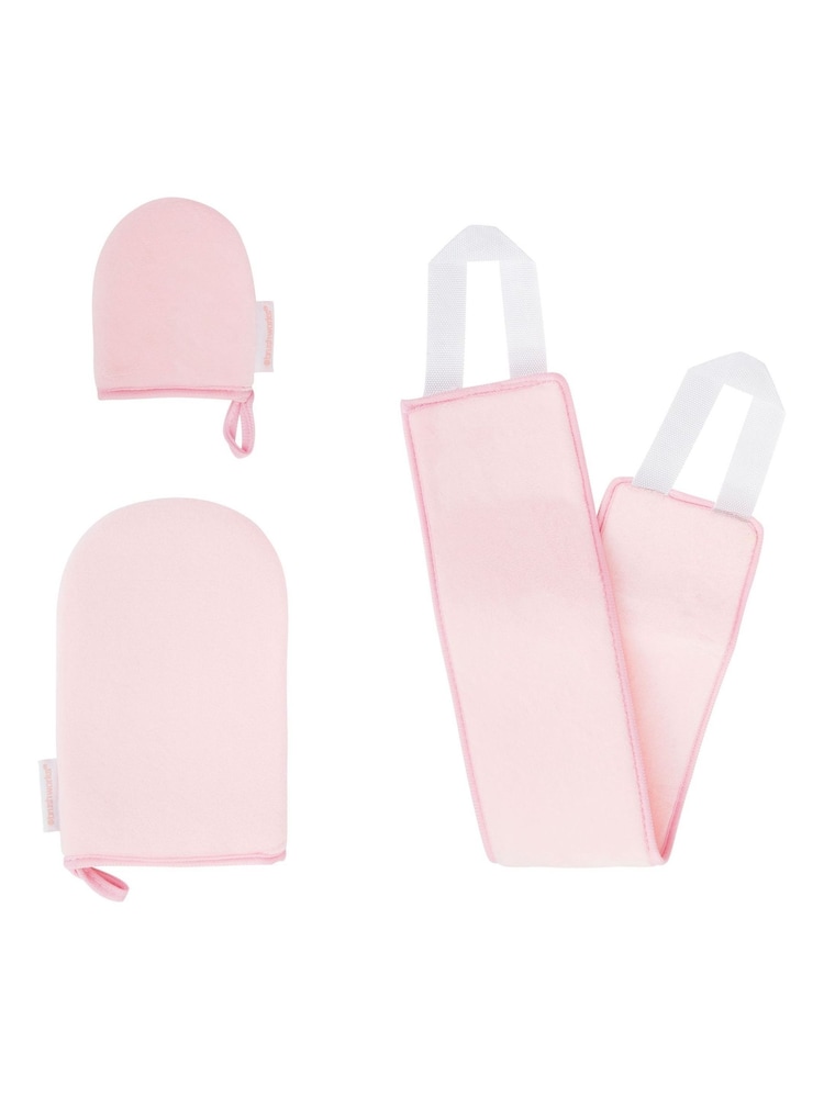 Brush Works Self Tan Mitt & Back Applicator Set - Image 1 of 4