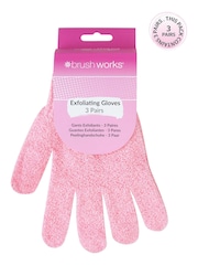 Brush Works Exfoliating Gloves - 3 Pack - Image 1 of 5