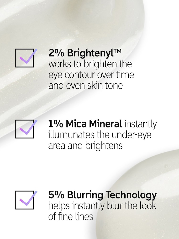 The INKEY List Brighten-I Cream 15ml - Image 2 of 2