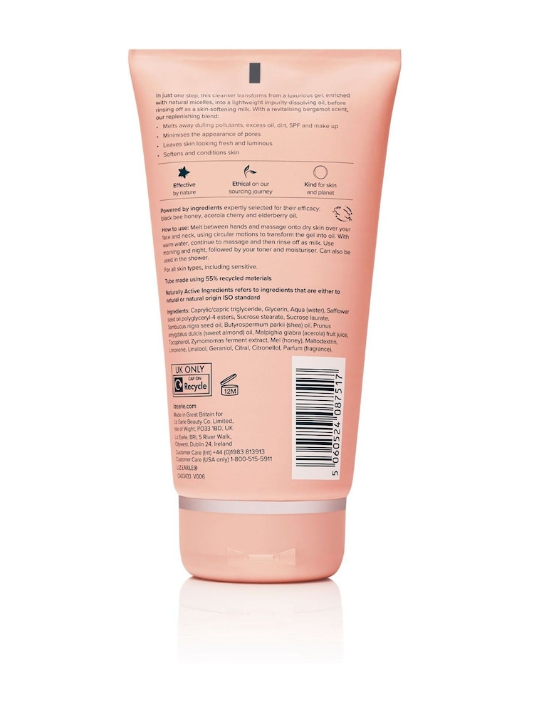 Liz Earle Cleanse & Glow Transforming Gel Cleanser 150ml - Image 2 of 7