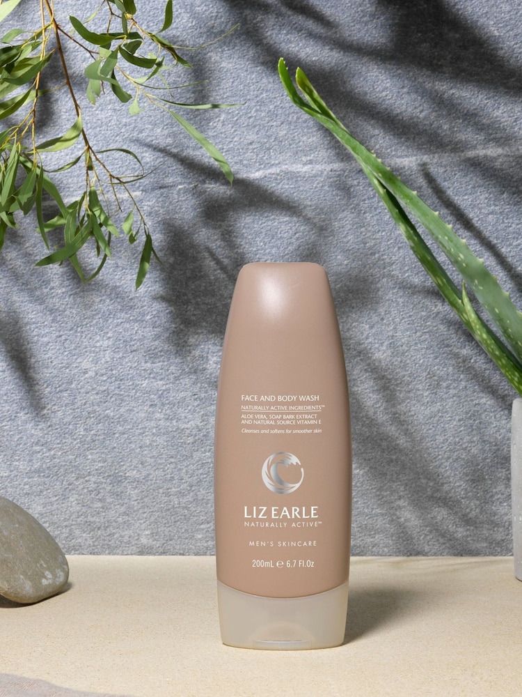 Liz Earle Mens Face and Body Wash Shower Gel 200ml - Image 1 of 2