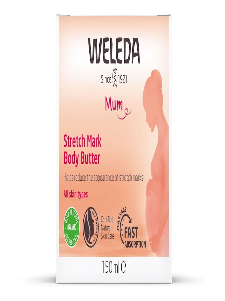 Weleda Stretch Mark Massage Butter 150ml - Image 2 of 5 Weleda Stretch Mark Massage Butter 150ml - Image 2 of 5