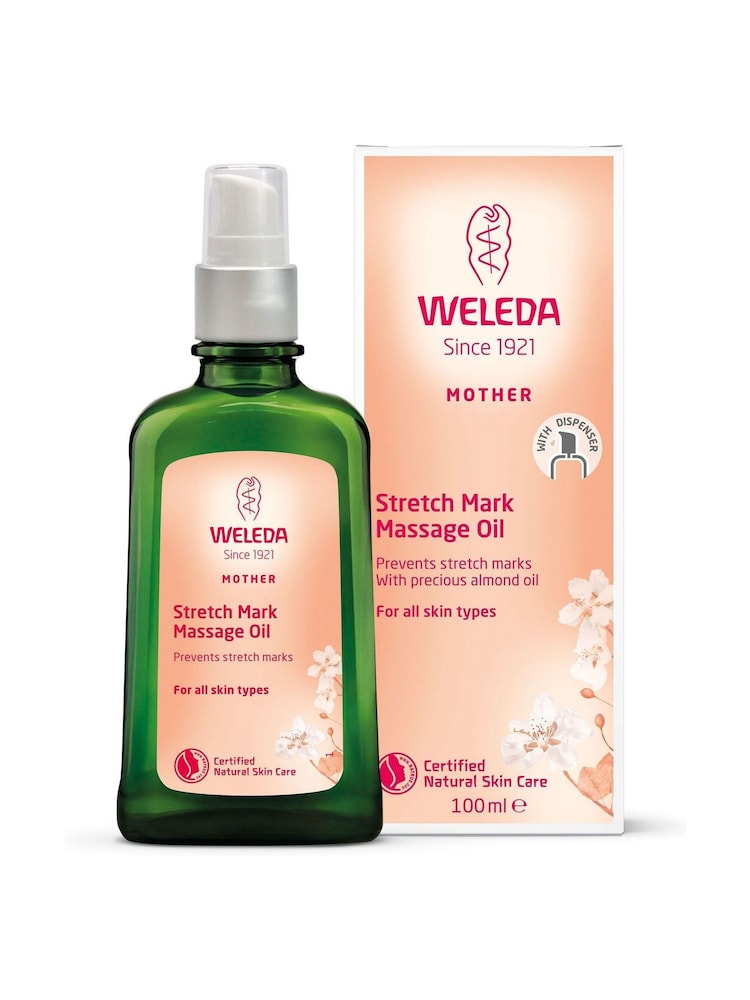 Weleda Stretch Mark Massage Oil 100ml - Image 1 of 4