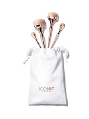 ICONIC London HD Blend Base Makeup Brush Set - Image 4 of 4