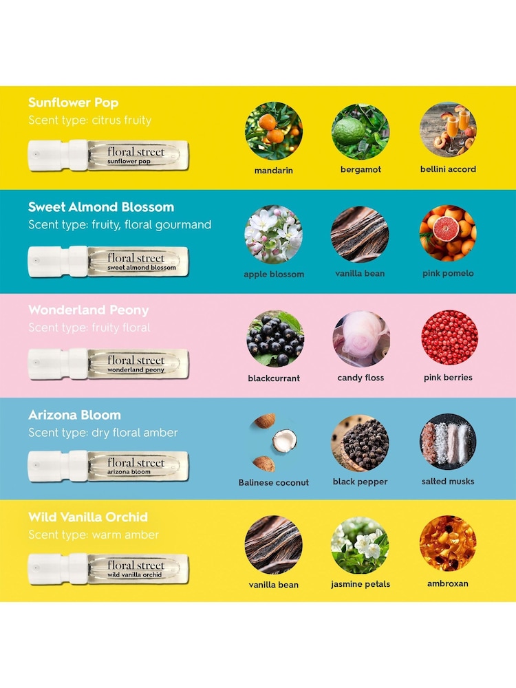 Floral Street Discovery Gift Set 5 x 2ml - Image 5 of 5