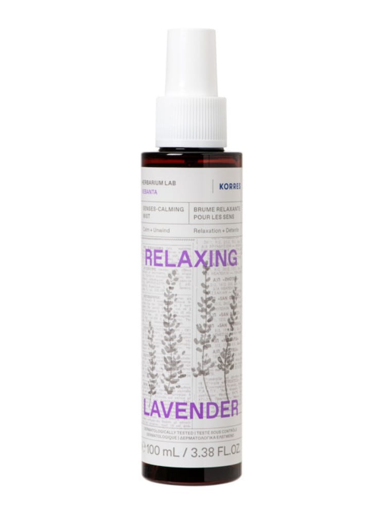 Korres Relaxing Lavender Body Mist 100ml - Image 1 of 5 Korres Relaxing Lavender Body Mist 100ml - Image 1 of 5