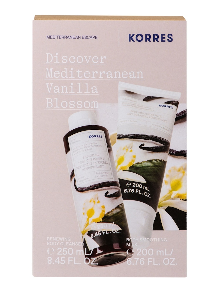 Korres Mediterranean Vanilla Blossom Gift Set - Worth £33 - Image 1 of 4