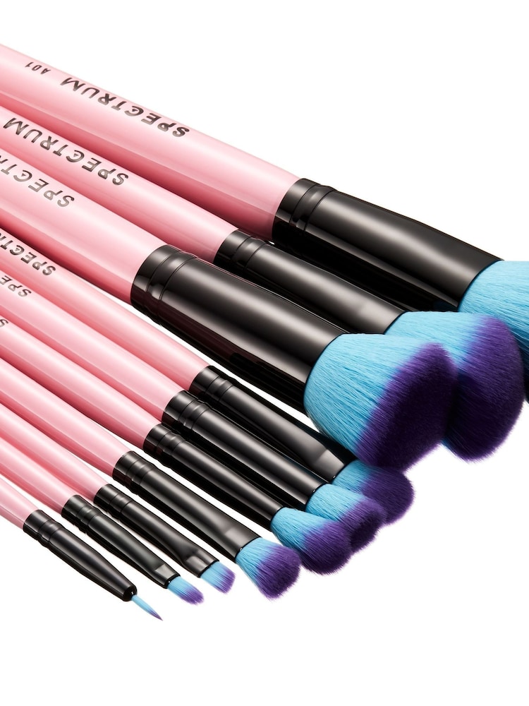 Spectrum Collections Pink Essential Makeup Brush Set 10 Piece - Image 2 of 4