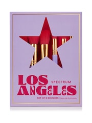 Spectrum Collections Los Angeles Travel Book Makeup Brush Set - Image 3 of 3