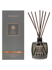 Stoneglow Rose Ambre Metallique Reed Diffuser 200ml - Image 1 of 2