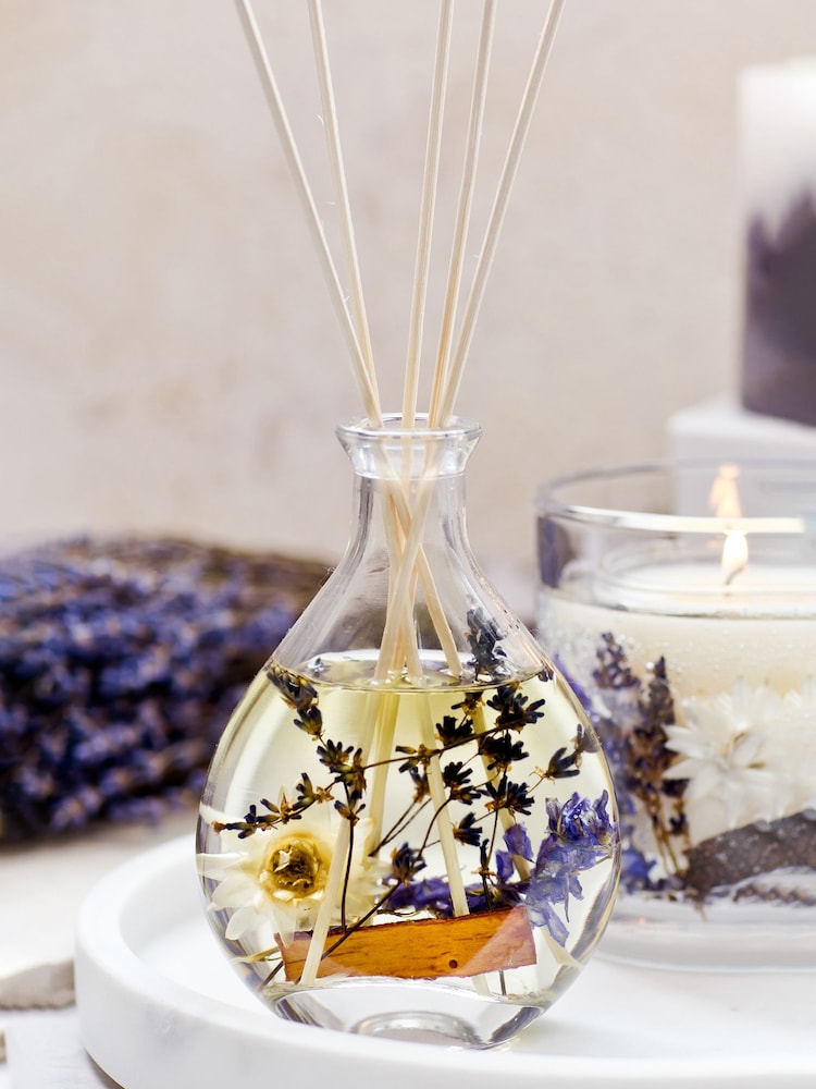 Stoneglow Lilac & Lavender 180ml Natures Gift Reed Diffuser - Image 3 of 3 Stoneglow Lilac & Lavender 180ml Natures Gift Reed Diffuser - Image 3 of 3