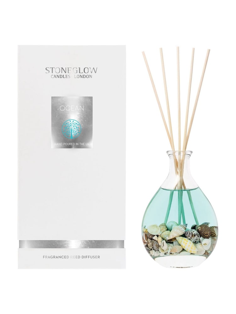 Stoneglow Ocean 180ml Natures Gift Reed Diffuser - Image 1 of 2