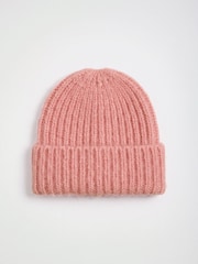 Friends Like These Pink Brushed Knit Beanie - Image 3 of 5