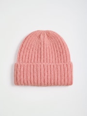 Friends Like These Pink Brushed Knit Beanie - Image 4 of 5