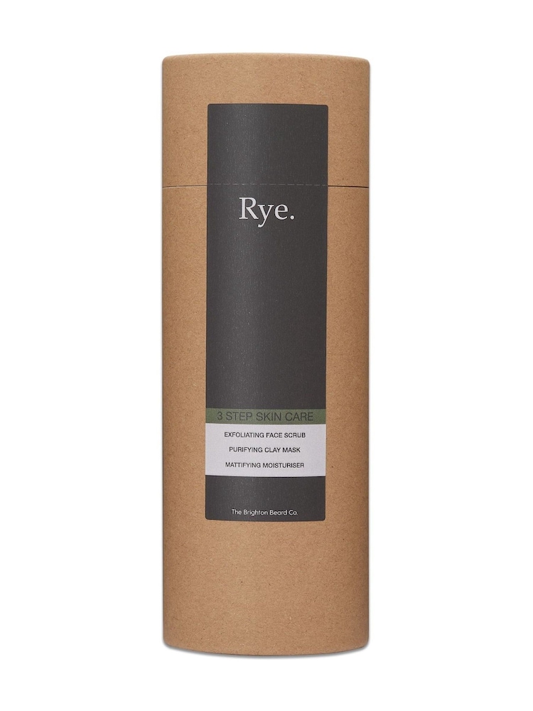 The Brighton Beard Co. Rye 3 Step Skin Care Gift Set - Image 1 of 4