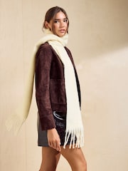 Amarillo mantequilla - Friends Like These Skinny Brushed Scarf - Imagen 1 de 7