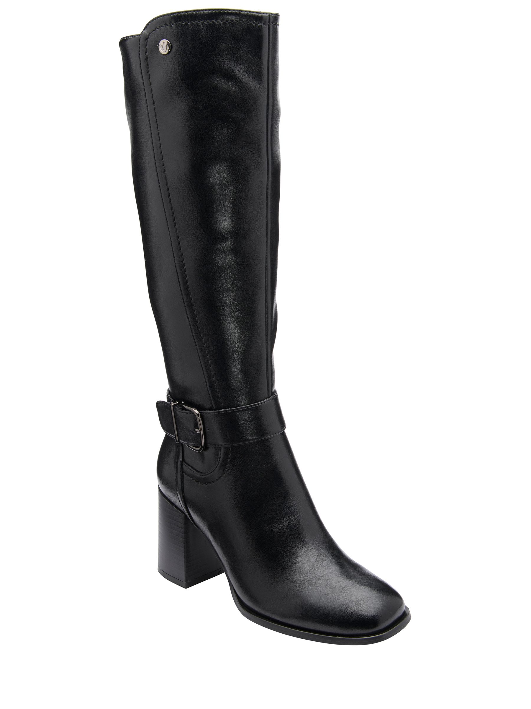 Lotus Women's Black 'Storm' Heeled Knee High Boots In Size 3 - Image 3