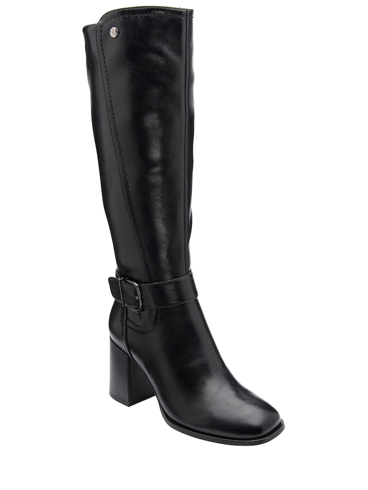 Lotus Heel Knee High Boots - صورة 1 من 4 Lotus Heel Knee High Boots - صورة 1 من 4