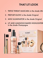 ICONIC London That Lit Look Makeup Gift Set (Worth £84) - Image 3 of 4