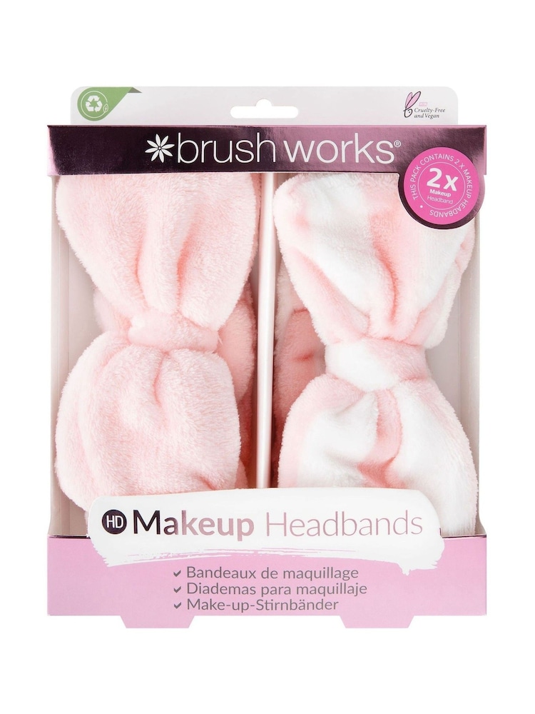 Brush Works Makeup Headbands 2 Pack - Image 5 of 5