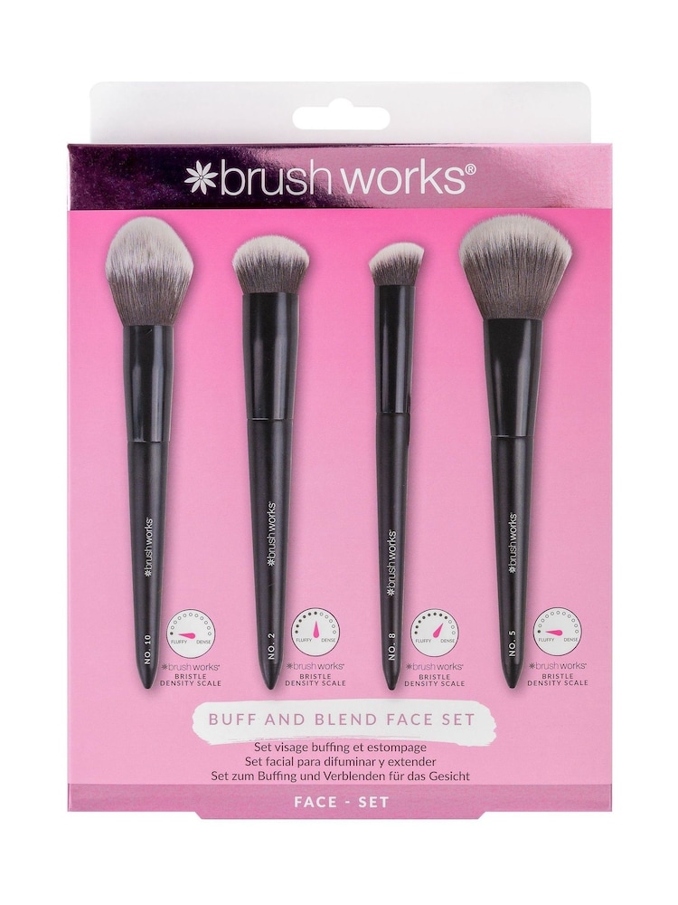 Brush Works Buff and Blend Face Makeup Brush Set - Image 1 of 4