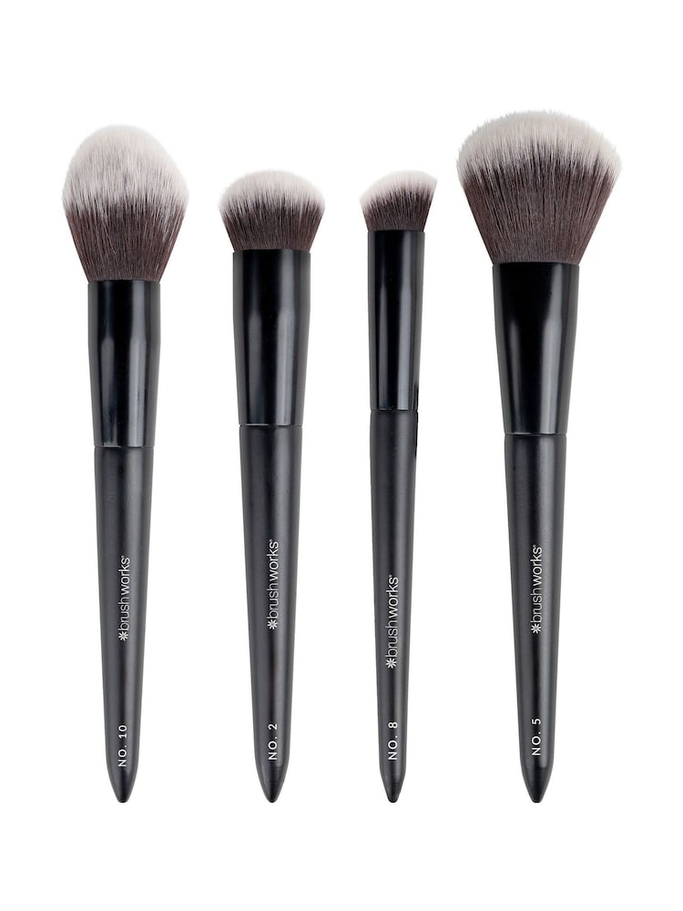 Brush Works Buff and Blend Face Makeup Brush Set - Image 4 of 4