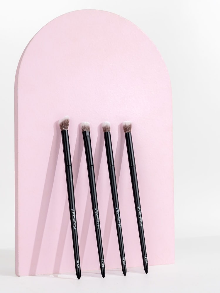 Brush Works Eye Blending Makeup Brush Set - Image 2 of 4