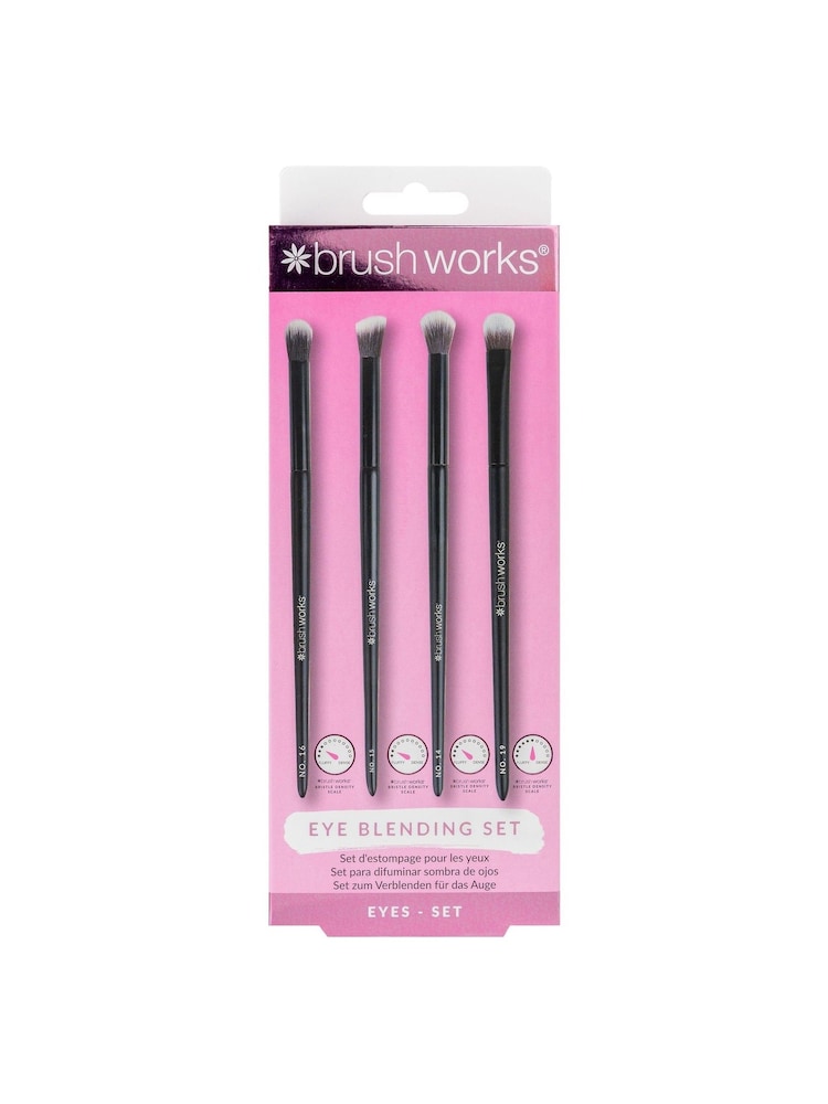 Brush Works Eye Blending Makeup Brush Set - Image 4 of 4