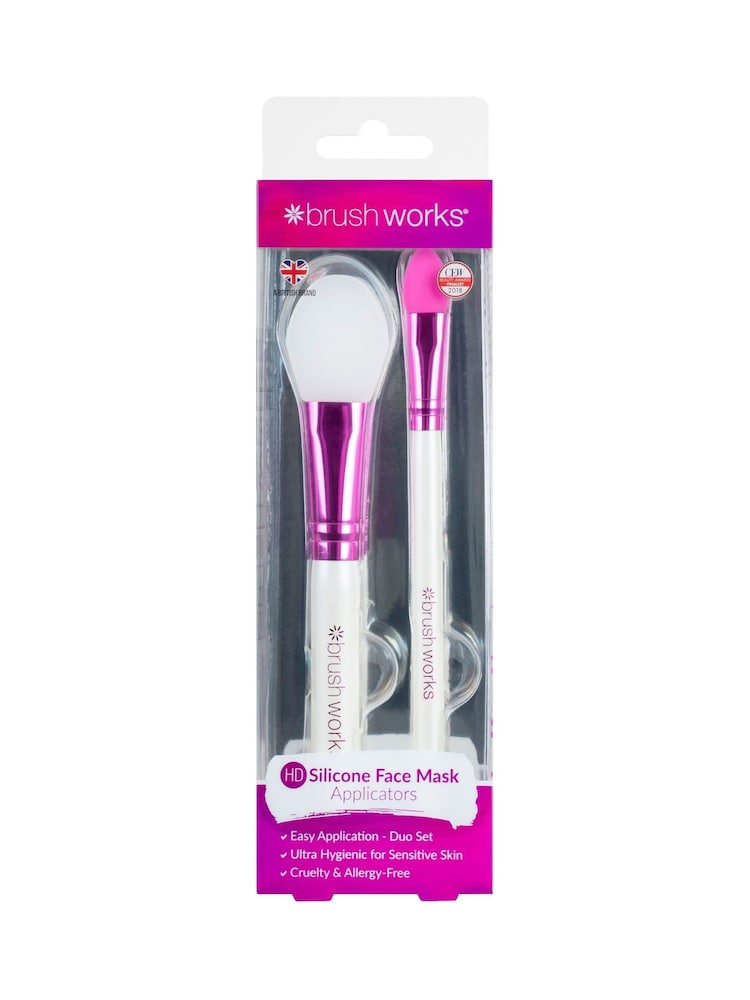 Brush Works HD Silicone Face Mask Applicators 2 Pack - Image 4 of 4