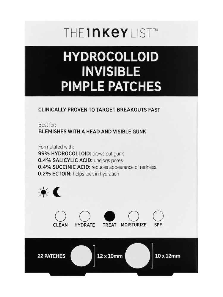 The INKEY List Hydrocolloid Pimple Patches 22pcs - Image 1 of 4