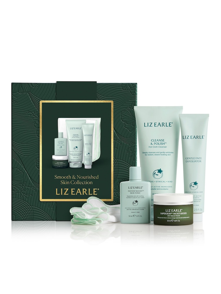 Liz Earle Smooth and Nourished Skin Collection (Worth £105) - Image 1 of 4