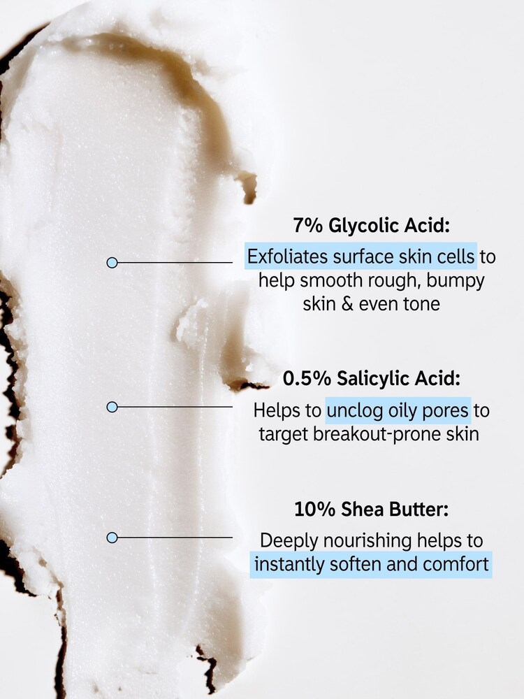The INKEY List Glycolic Acid Exfoliating Body Stick 45g - Image 4 of 4