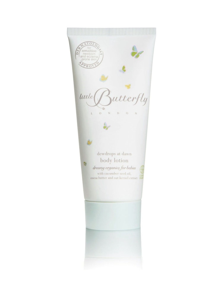 Little Butterfly London Dewdrops at Dawn Body Lotion 100ml - Image 1 of 3 Little Butterfly London Dewdrops at Dawn Body Lotion 100ml - Image 1 of 3