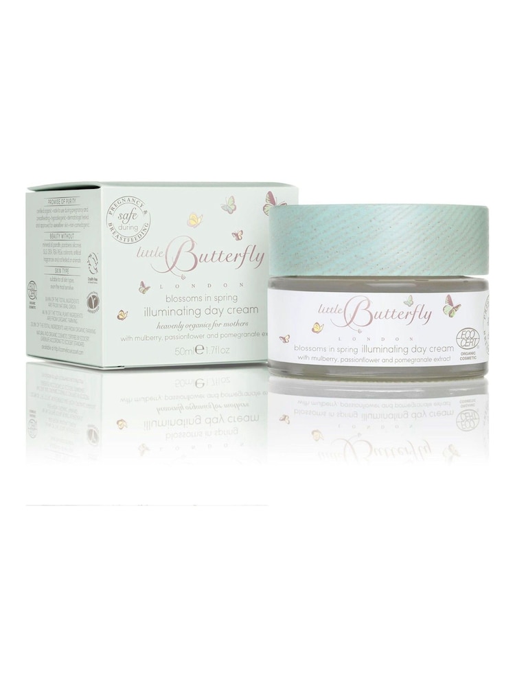 Little Butterfly London Blossoms in Spring Illuminating Day Cream 50ml - Image 1 of 4