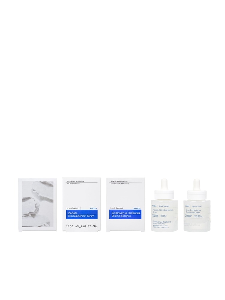 Korres Greek Yoghurt Probiotic Skin Supplement Serum 30ml - Image 2 of 2 Korres Greek Yoghurt Probiotic Skin Supplement Serum 30ml - Image 2 of 2