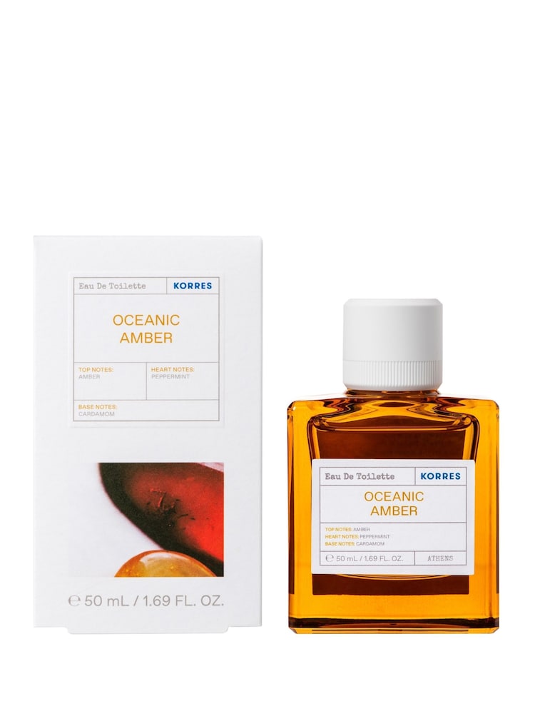 Korres Oceanic Amber Eau De Toilette 50ml - Image 2 of 2 Korres Oceanic Amber Eau De Toilette 50ml - Image 2 of 2