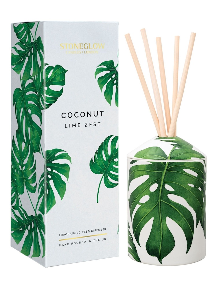 Stoneglow Urban Botanics Frangipani & Neroli Blossom Reed Diffuser - Image 1 of 2