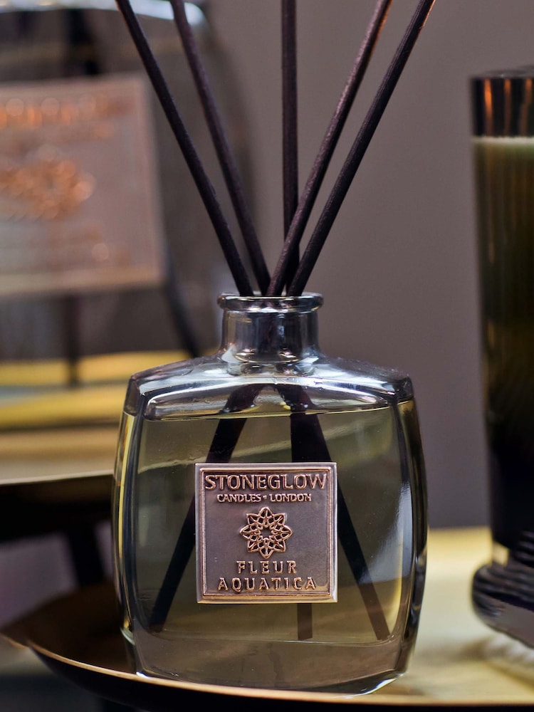 Stoneglow Fleur Aquatica Metallique Reed Diffuser - Image 2 of 3
