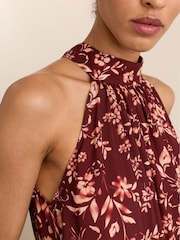 Baukjen Pink Anouk Printed Sleeveless Maxi Dress - Image 4 of 6