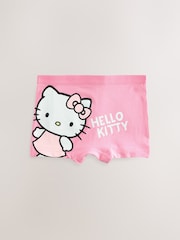Pink/Lilac Pink Hello Kitty Shorts 5 Pack (2-14yrs) - Image 2 of 9
