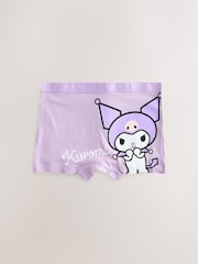 Pink/Lilac Pink Hello Kitty Shorts 5 Pack (2-14yrs) - Image 6 of 9